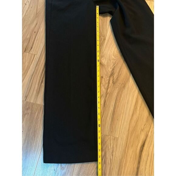 J. Crew Sydney Wide Leg Black Pant in Four Season Stretch Women's size 8 - Picture 5 of 12